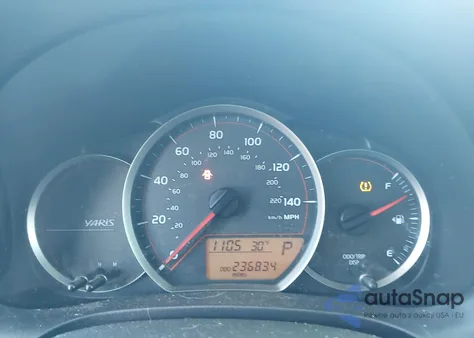 2012 Toyota Yaris L из США, поврежденный, VIN JTDKTUD37CD536629